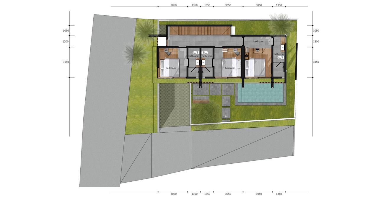 Villa dijual di Ungasan, Kuta, Badung