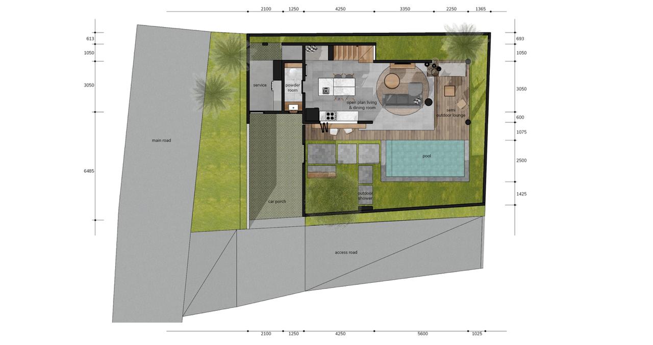 Villa dijual di Ungasan, Kuta, Badung