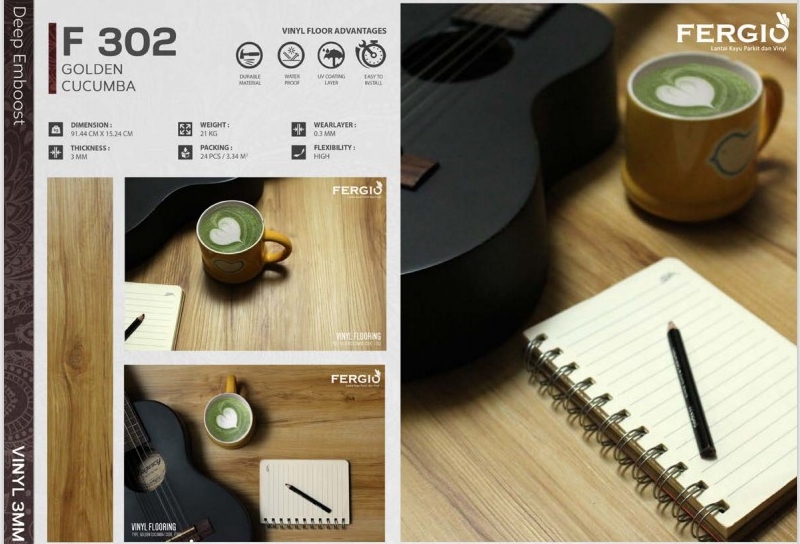 Motif Vinyl FERGIO di Bali