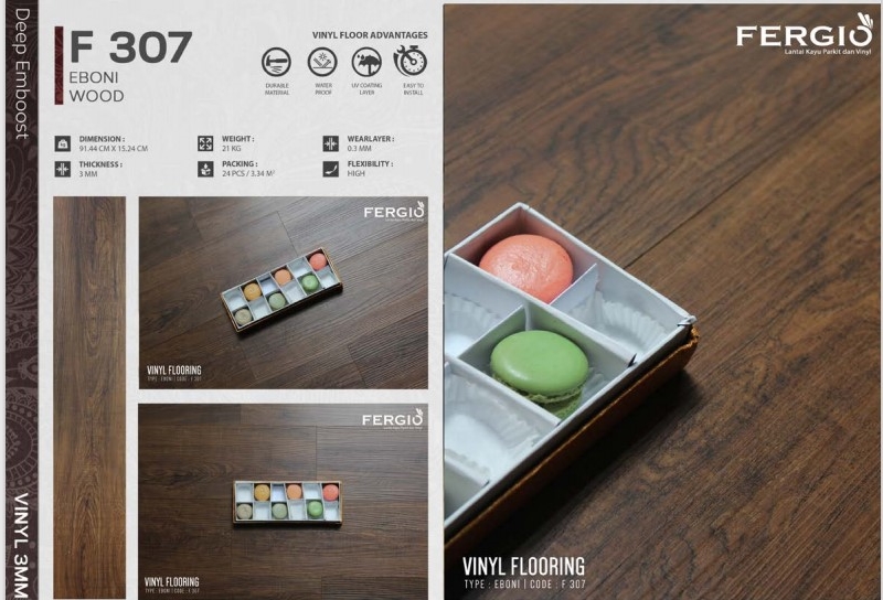 Motif Vinyl FERGIO di Bali