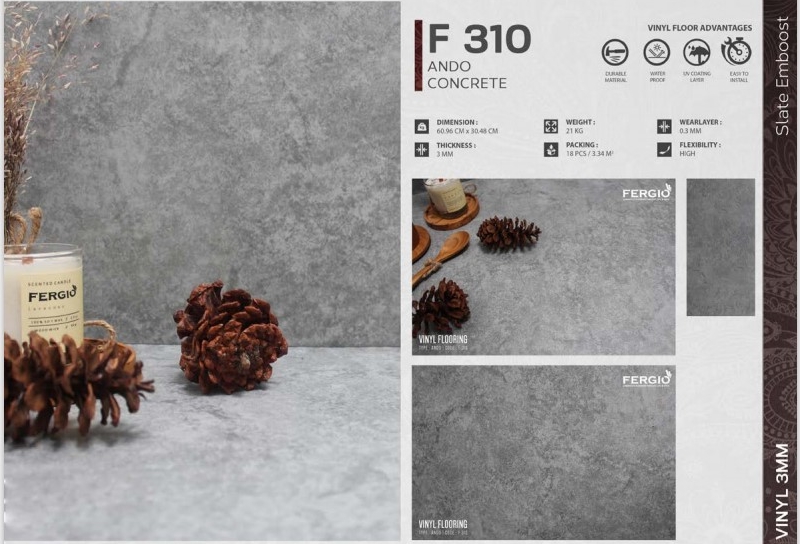 Motif Vinyl FERGIO di Bali